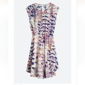 Collective Concepts Multicolor Floral Mini Dress, Size Small